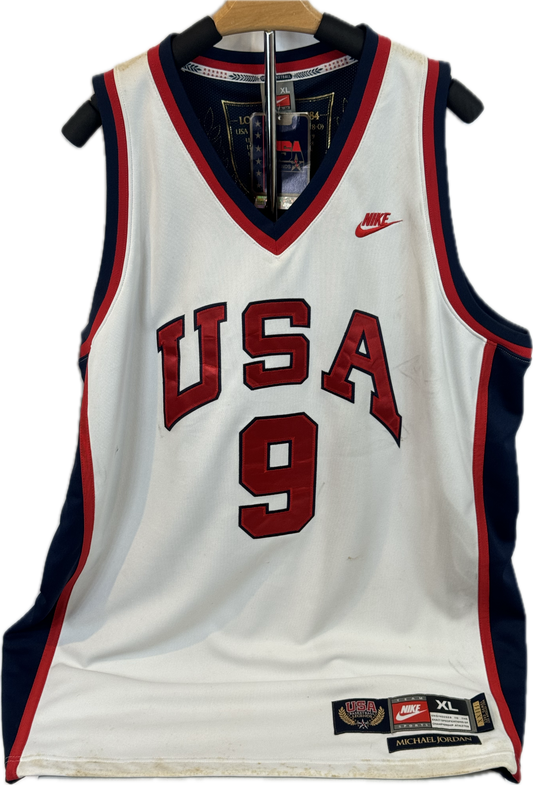 Vintage Jordan 9 USA XL Jersey